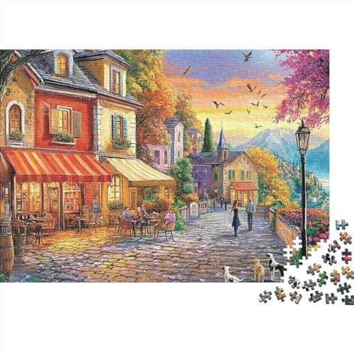 Attraktive Häuser, Haus, Familienspaß, Lernspiele, geeignet für Kinder und Erwachsene, hoher Schwierigkeitsgrad, 300 Stück (40 x 28 cm) von CKMSMCS