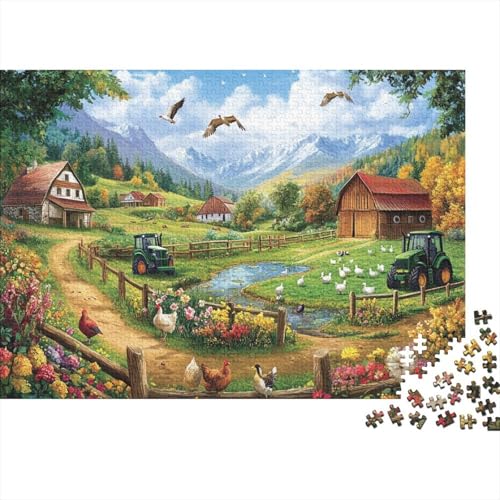 Attraktive Häuser, Haus, Lernspiel, Spaß, extrem schwierig zu vervollständigen, geeignet für Familienunterhaltung, 1000 Stück (75 x 50 cm) von CKMSMCS