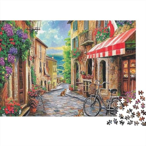 Attraktive Häuser, Haus, Lernspiel, Spaß, extrem schwierig zu vervollständigen, geeignet für Familienunterhaltung, 500 Stück (52 x 38 cm) von CKMSMCS