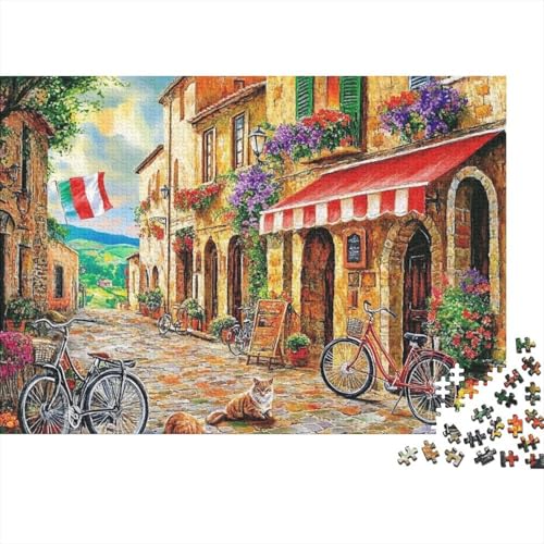 Attraktive Häuser, Haus-Lernspiel, geeignet für Kinder ab 10 Jahren und Erwachsene, interessant und herausfordernd, 1000 Teile (75 x 50 cm) von CKMSMCS