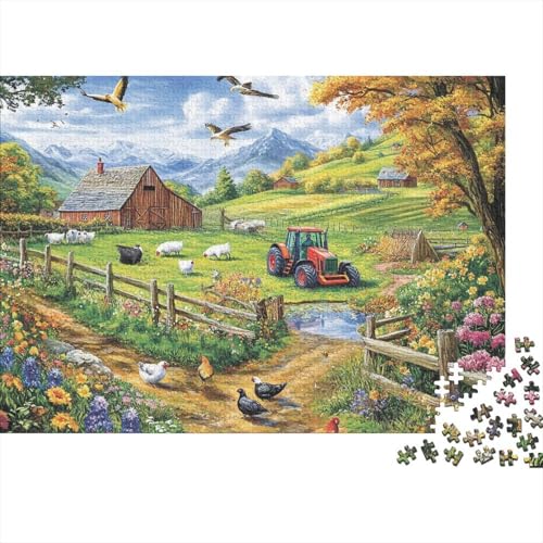 Attraktive Häuser, Haus-Lernspiel, geeignet für Kinder ab 10 Jahren und Erwachsene, interessant und herausfordernd, 1000 Teile (75 x 50 cm) von CKMSMCS