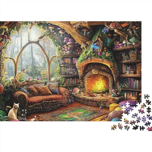 Attraktive Häuser, Haus-Lernspiel, geeignet für Kinder ab 10 Jahren und Erwachsene, interessant und herausfordernd, 300 Teile (40 x 28 cm) von CKMSMCS