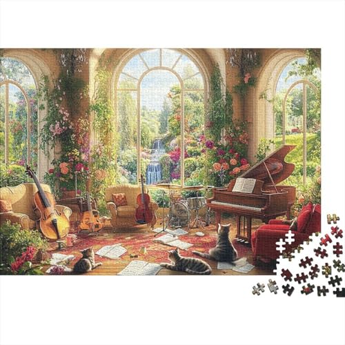 Attraktive Häuser, Haus-Lernspiel, geeignet für Kinder ab 10 Jahren und Erwachsene, interessant und herausfordernd, 300 Teile (40 x 28 cm) von CKMSMCS