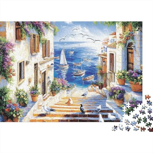 Attraktive Häuser, Haus-Lernspiel, geeignet für Kinder ab 10 Jahren und Erwachsene, interessant und herausfordernd, 500 Teile (52 x 38 cm) von CKMSMCS
