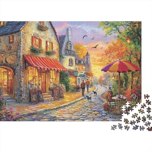 Attraktive Häuser, Haus-Lernspiel, geeignet für Kinder ab 10 Jahren und Erwachsene, interessant und herausfordernd, 500 Teile (52 x 38 cm) von CKMSMCS