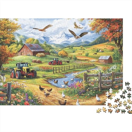 Attraktive Häuser, Haus-Lernspiel, geeignet für Kinder ab 10 Jahren und Erwachsene, interessant und herausfordernd, 500 Teile (52 x 38 cm) von CKMSMCS