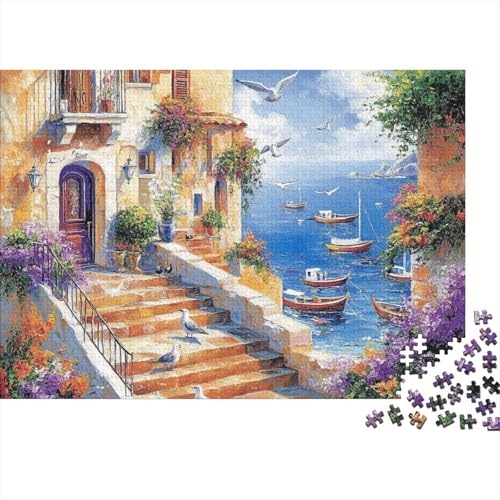 Attraktive Häuser, Haus-Lernspiel, geeignet für Kinder ab 10 Jahren und Erwachsene, interessant und herausfordernd, 500 Teile (52 x 38 cm) von CKMSMCS