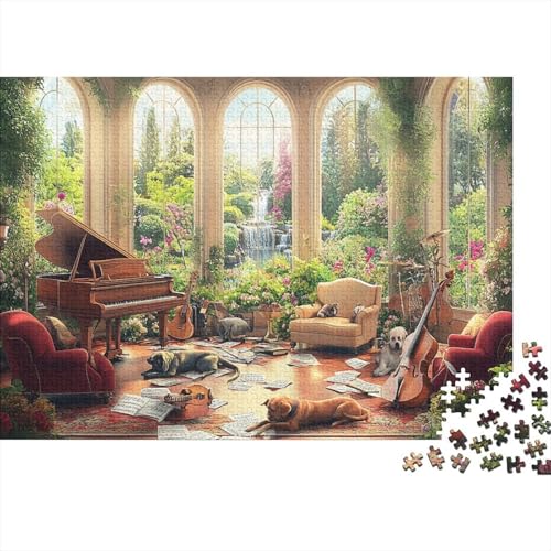 Attraktive Häuser, Haus-Lernspiel, geeignet für Kinder ab 10 Jahren und Erwachsene, interessant und herausfordernd, 500 Teile (52 x 38 cm) von CKMSMCS