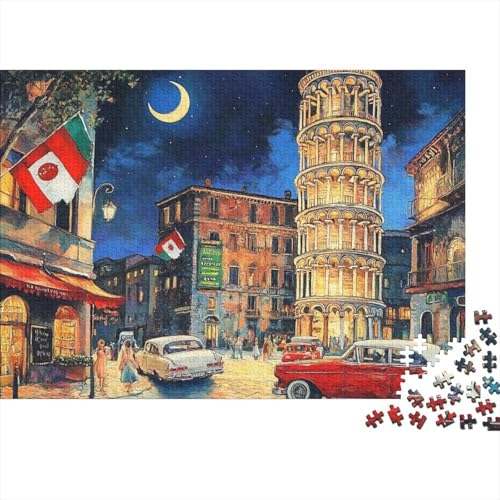 Attraktive Häuser, Haus-Lernspiel, geeignet für Kinder ab 10 Jahren und Erwachsene, interessant und herausfordernd, 500 Teile (52 x 38 cm) von CKMSMCS