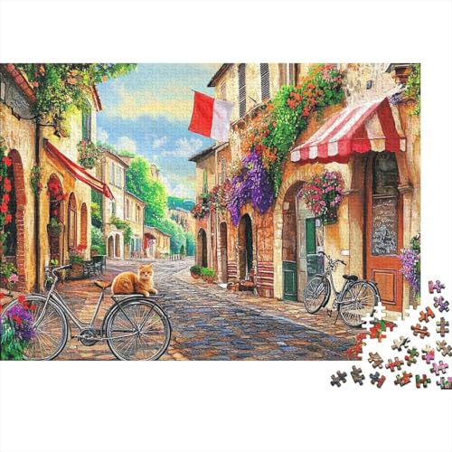 Attraktive Häuser, Haus-Lernspiele für Jungen und Mädchen, pädagogische Puzzlespiele, geeignet für Familienunterhaltung, sehr interessant, 300 Stück (40 x 28 cm) von CKMSMCS