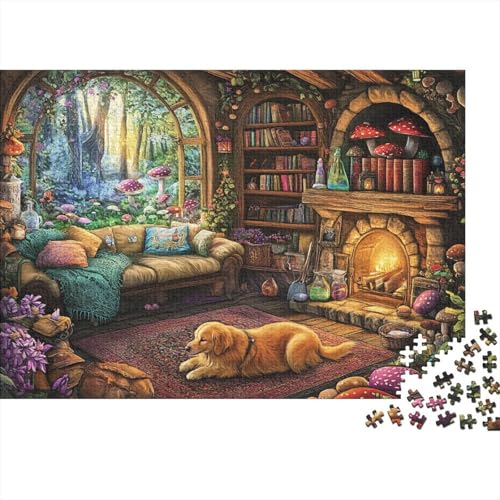 Attraktive Häuser, Lernspiel, Herausforderung, Spielzeug, Geschenke, Puzzles für Erwachsene und Kinder ab 14 Jahren, 1000 Teile (75 x 50 cm) von CKMSMCS
