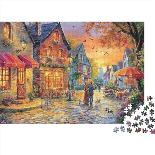 Attraktive Häuser, Lernspiele für Erwachsene und Kinder Freunde und Familie, 1000 Stück (75 x 50 cm). von CKMSMCS