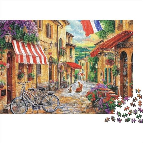 Attraktive Häuser, Lernspiele für Erwachsene und Kinder Freunde und Familie, 1000 Stück (75 x 50 cm). von CKMSMCS