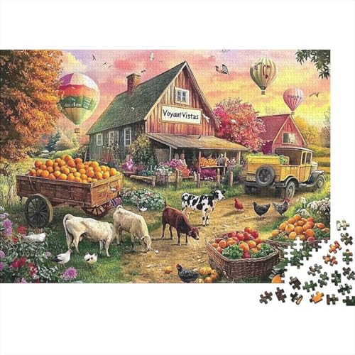 Attraktive Häuser, Lernspiele für Erwachsene und Kinder Freunde und Familie, 500 Stück (52 x 38 cm). von CKMSMCS