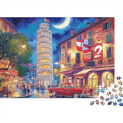 Attraktive Häuser, lustiges Lernspiel, Herausforderungsspielzeug für Männer und Frauen, 1000 Stück (75 x 50 cm) von CKMSMCS