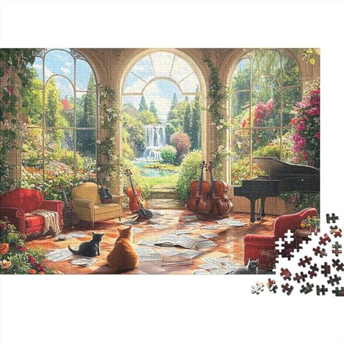Attraktive Häuser, lustiges Lernspiel, Herausforderungsspielzeug für Männer und Frauen, 1000 Stück (75 x 50 cm) von CKMSMCS