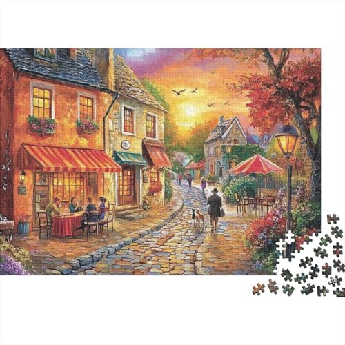 Attraktive Häuser, lustiges Lernspiel, Herausforderungsspielzeug für Männer und Frauen, 1000 Stück (75 x 50 cm) von CKMSMCS