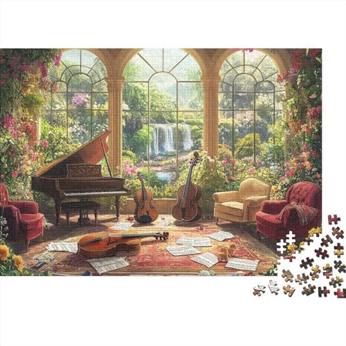 Attraktive Häuser, lustiges Lernspiel, Herausforderungsspielzeug für Männer und Frauen, 1000 Stück (75 x 50 cm) von CKMSMCS