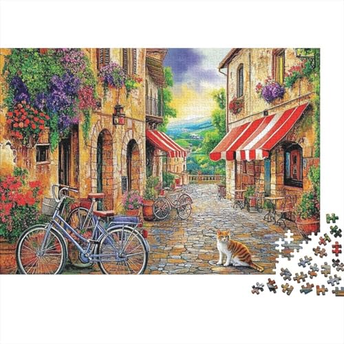 Attraktive Häuser, lustiges Lernspiel, Herausforderungsspielzeug für Männer und Frauen, 300 Stück (40 x 28 cm) von CKMSMCS