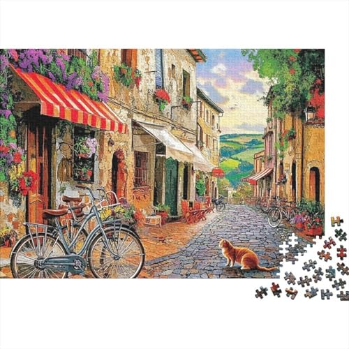 Attraktive Häuser, lustiges Lernspiel, Herausforderungsspielzeug für Männer und Frauen, 500 Stück (52 x 38 cm) von CKMSMCS
