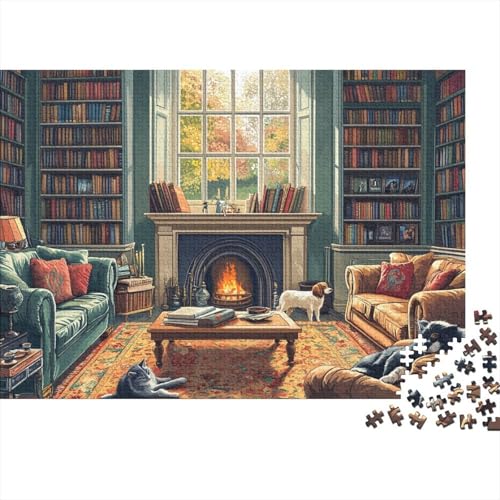 Attraktive Häuser, pädagogisches Puzzlespiel für Erwachsene ab 12 Jahren, geeignet für Familienunterhaltung, 1000 Teile (75 x 50 cm) von CKMSMCS