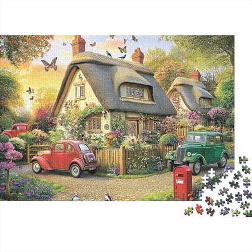 Attraktive Häuser, pädagogisches Puzzlespiel für Erwachsene ab 12 Jahren, geeignet für Familienunterhaltung, 1000 Teile (75 x 50 cm) von CKMSMCS