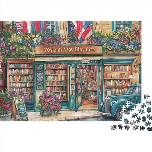 Attraktive Häuser, pädagogisches Puzzlespiel für Erwachsene ab 12 Jahren, geeignet für Familienunterhaltung, 1000 Teile (75 x 50 cm) von CKMSMCS