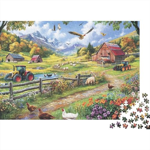 Attraktive Häuser, pädagogisches Puzzlespiel für Erwachsene ab 12 Jahren, geeignet für Familienunterhaltung, 1000 Teile (75 x 50 cm) von CKMSMCS