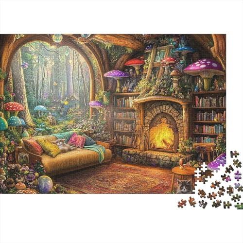 Attraktive Häuser, pädagogisches Puzzlespiel für Erwachsene ab 12 Jahren, geeignet für Familienunterhaltung, 300 Teile (40 x 28 cm) von CKMSMCS