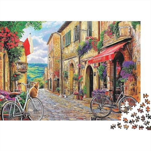 Attraktive Häuser, pädagogisches Puzzlespiel für Erwachsene ab 12 Jahren, geeignet für Familienunterhaltung, 300 Teile (40 x 28 cm) von CKMSMCS