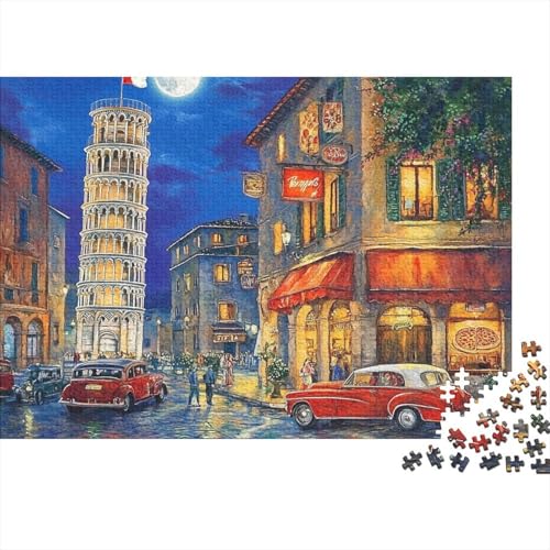 Attraktive Häuser, pädagogisches Puzzlespiel für Erwachsene ab 12 Jahren, geeignet für Familienunterhaltung, 300 Teile (40 x 28 cm) von CKMSMCS
