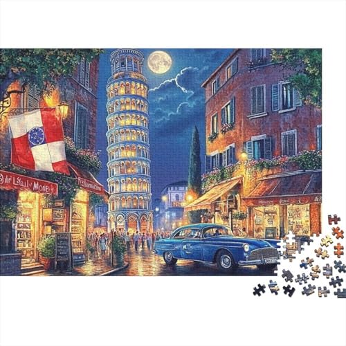 Attraktive Häuser, pädagogisches Puzzlespiel für Erwachsene ab 12 Jahren, geeignet für Familienunterhaltung, 500 Teile (52 x 38 cm) von CKMSMCS