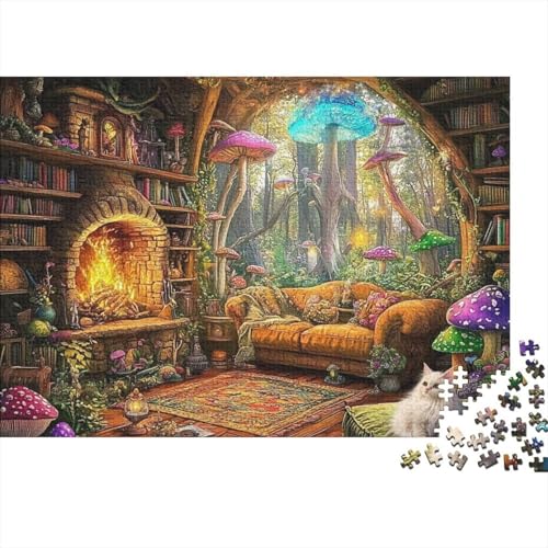 Attraktive Häuser, sehr lustiges und anspruchsvolles Puzzlespiel, Heimdekoration, Puzzle, 1000 Teile (75 x 50 cm) von CKMSMCS