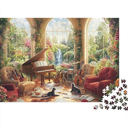 Attraktive Häuser Haus EIN hochkreatives Spiel mit hohem Schwierigkeitsgrad Geeignet für Jugendliche und Erwachsene 1000 Teile (75x50cm) von CKMSMCS