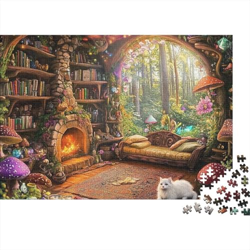 Attraktive Häuser Haus EIN hochkreatives Spiel mit hohem Schwierigkeitsgrad Geeignet für Jugendliche und Erwachsene 1000 Teile (75x50cm) von CKMSMCS