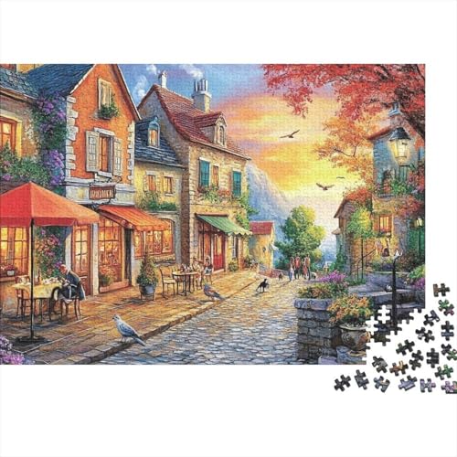 Attraktive Häuser Haus EIN hochkreatives Spiel mit hohem Schwierigkeitsgrad Geeignet für Jugendliche und Erwachsene 300 Teile (40x28cm) von CKMSMCS