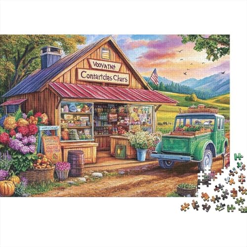 Attraktive Häuser Haus EIN hochkreatives Spiel mit hohem Schwierigkeitsgrad Geeignet für Jugendliche und Erwachsene 300 Teile (40x28cm) von CKMSMCS