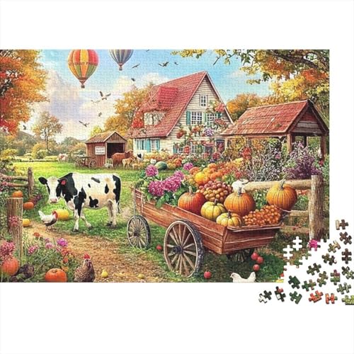 Attraktive Häuser Haus EIN hochkreatives Spiel mit hohem Schwierigkeitsgrad Geeignet für Jugendliche und Erwachsene 300 Teile (40x28cm) von CKMSMCS