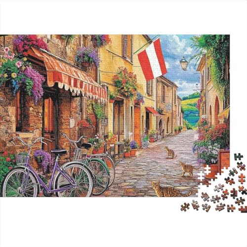 Attraktive Häuser Haus EIN hochkreatives Spiel mit hohem Schwierigkeitsgrad Geeignet für Jugendliche und Erwachsene 300 Teile (40x28cm) von CKMSMCS