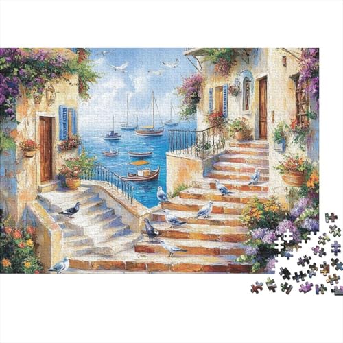 Attraktive Häuser Haus EIN hochkreatives Spiel mit hohem Schwierigkeitsgrad Geeignet für Jugendliche und Erwachsene 300 Teile (40x28cm) von CKMSMCS