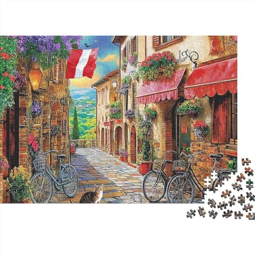 Attraktive Häuser Haus EIN hochkreatives Spiel mit hohem Schwierigkeitsgrad Geeignet für Jugendliche und Erwachsene 300 Teile (40x28cm) von CKMSMCS