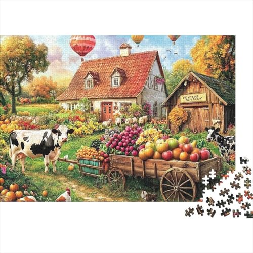 Attraktive Häuser Haus EIN hochkreatives Spiel mit hohem Schwierigkeitsgrad Geeignet für Jugendliche und Erwachsene 300 Teile (40x28cm) von CKMSMCS
