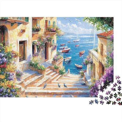 Attraktive Häuser Haus EIN hochkreatives Spiel mit hohem Schwierigkeitsgrad Geeignet für Jugendliche und Erwachsene 500 Teile (52x38cm) von CKMSMCS