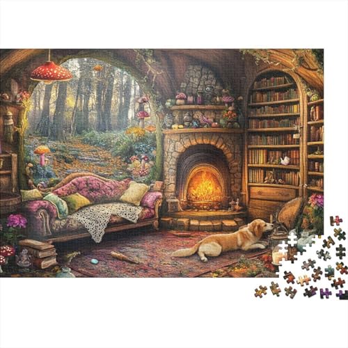 Attraktive Häuser. EIN einzigartiges und kreatives Spiel, das herausfordernd und unterhaltsam ist. 1000 Teile (75 x 50 cm). von CKMSMCS