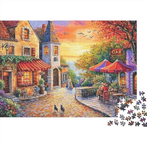 Attraktive Häuser. EIN einzigartiges und kreatives Spiel, das herausfordernd und unterhaltsam ist. 300 Teile (40 x 28 cm). von CKMSMCS