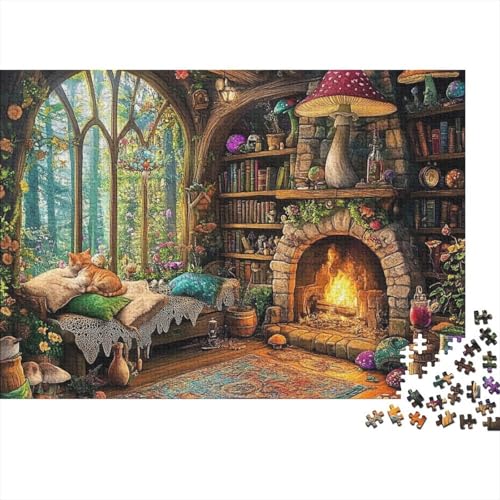 Attraktive Häuser. EIN einzigartiges und kreatives Spiel, das herausfordernd und unterhaltsam ist. 500 Teile (52 x 38 cm). von CKMSMCS