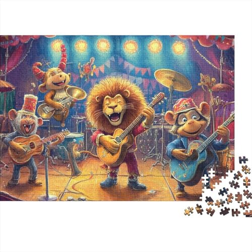 Bezaubernde Tiere, anspruchsvolle Spiele für Familien, geeignet zur Heimdekoration, sehr schwierig, 1000 Stück (75 x 50 cm) von CKMSMCS