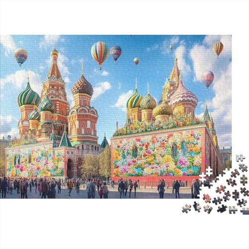 Das großartige Schloss. Anspruchsvolles Lernspiel für Kinder und Erwachsene. EIN tolles Geschenk. 1000 Teile (75 x 50 cm). von CKMSMCS