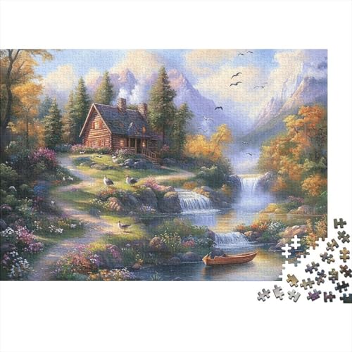 Das großartige Schloss. Anspruchsvolles Lernspiel für Kinder und Erwachsene. EIN tolles Geschenk. 300 Teile (40 x 28 cm). von CKMSMCS