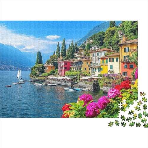 Das prächtige Schloss, Burg-Puzzle, anspruchsvolles Spiel für die ganze Familie, für Frauen, Geschenke für Männer, 500 Teile (52 x 38 cm) von CKMSMCS